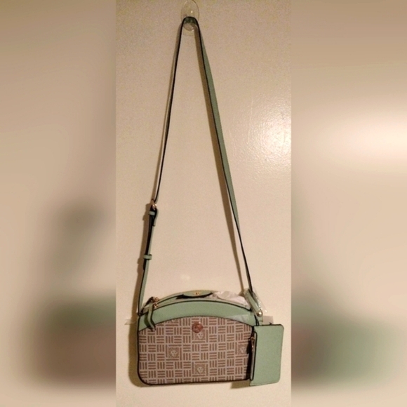 Anne Klein Handbags - Anne Klein Logo Triple Compartment Crossbody with Card Case